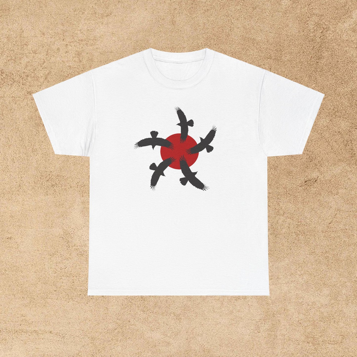 As the Crow Flies - Unisex Heavy Cotton Tee